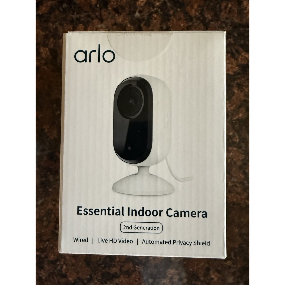 Arlo VMC2060‎ Essential Indoor Camera HD (2nd Generation) - Wired 1080p Security